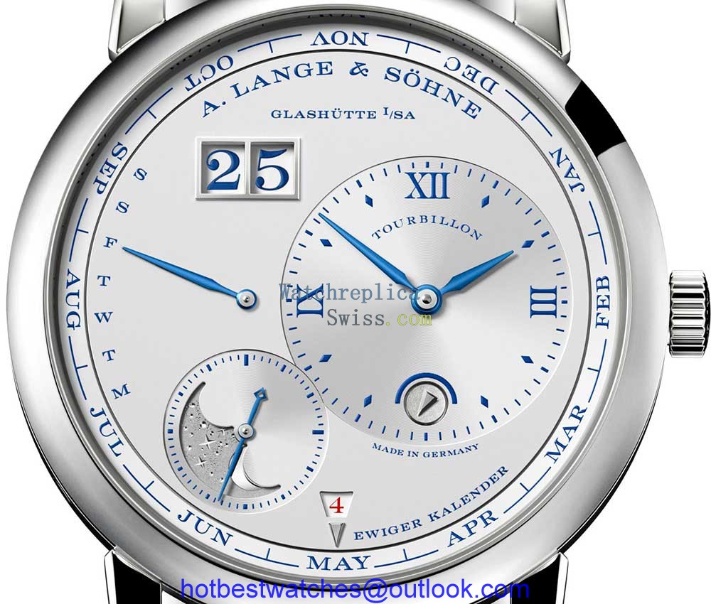 a lange sohne richard lange secondes sautantes dial closeup