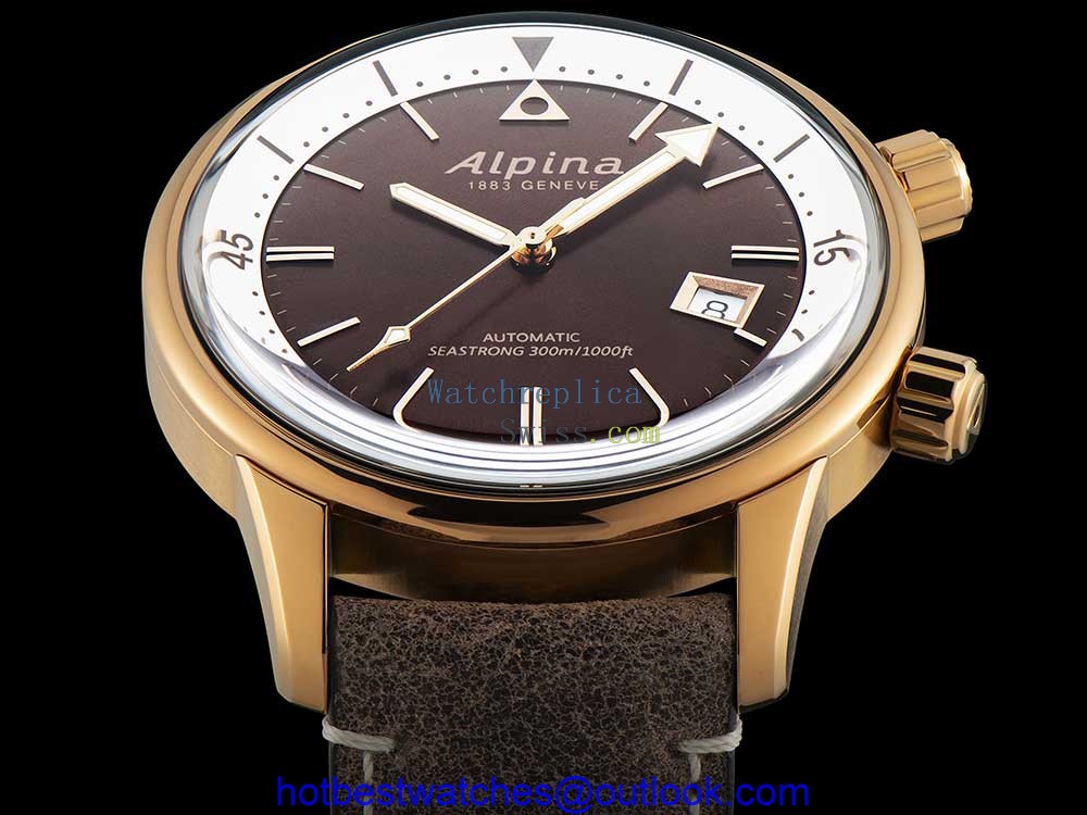alpina seastrong diver heritage closeup