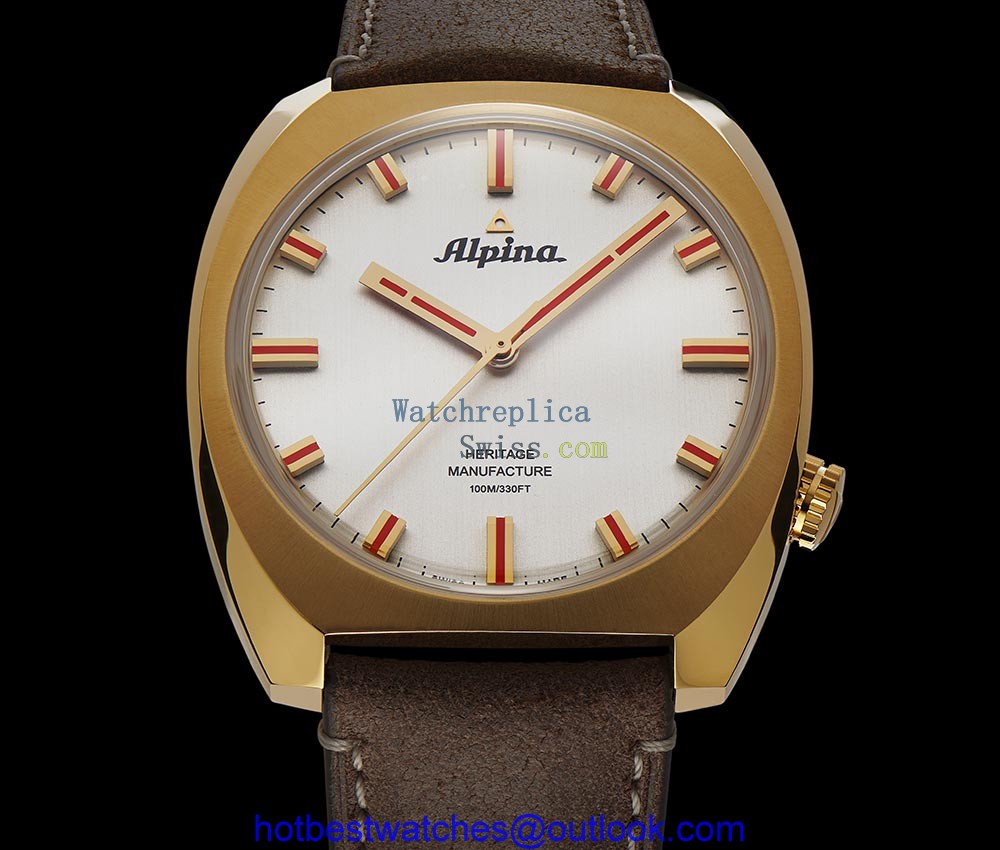 alpina startimer pilot heritage manufacture 2021 closeup