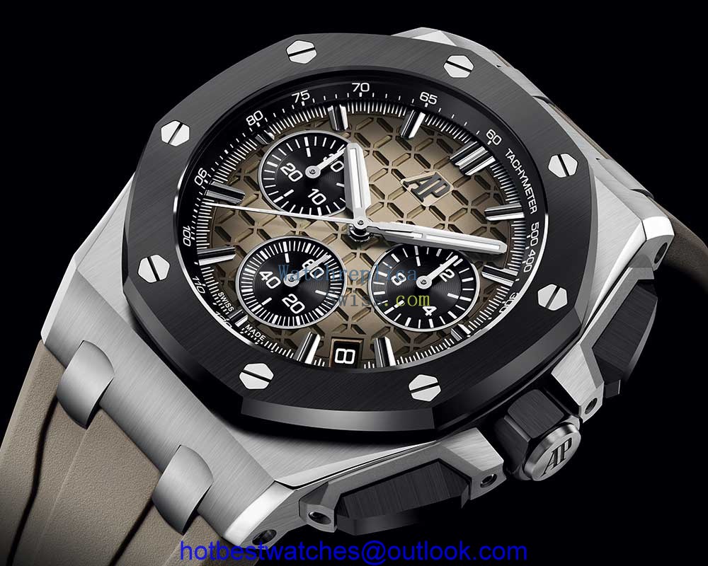 audemars piguet royal oak offshore 43 mm closeup
