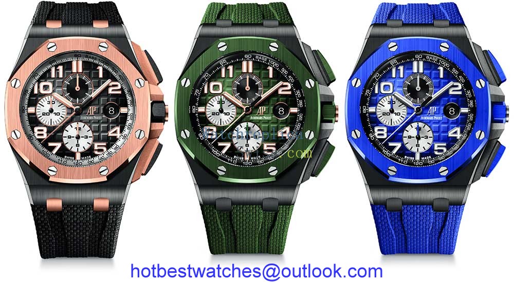 audemars piguet royal oak offshore smoked dial collection
