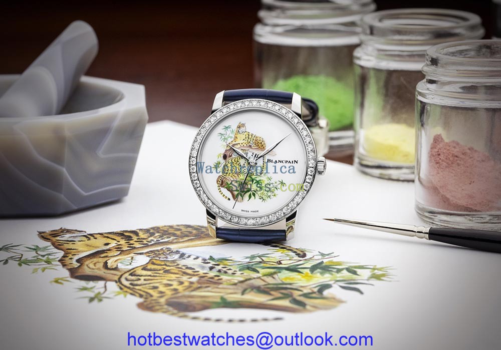 blancpain metier art formosa clouded leopard diamond