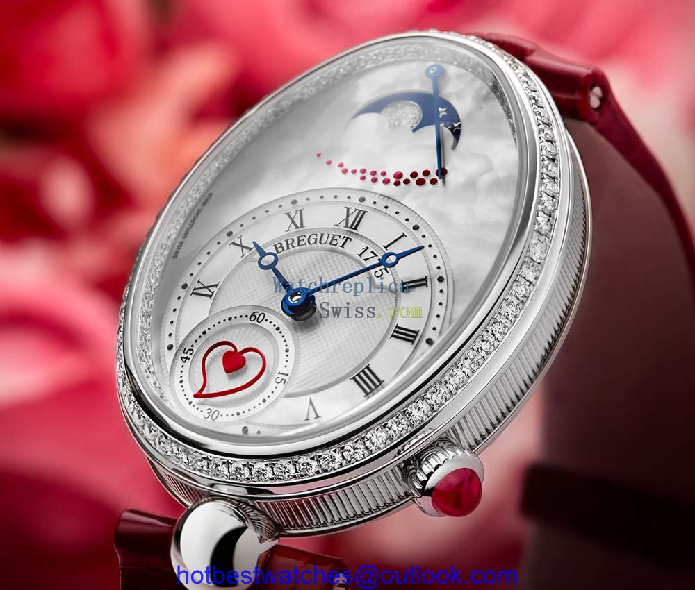 breguet reine de naples 8905 closeup