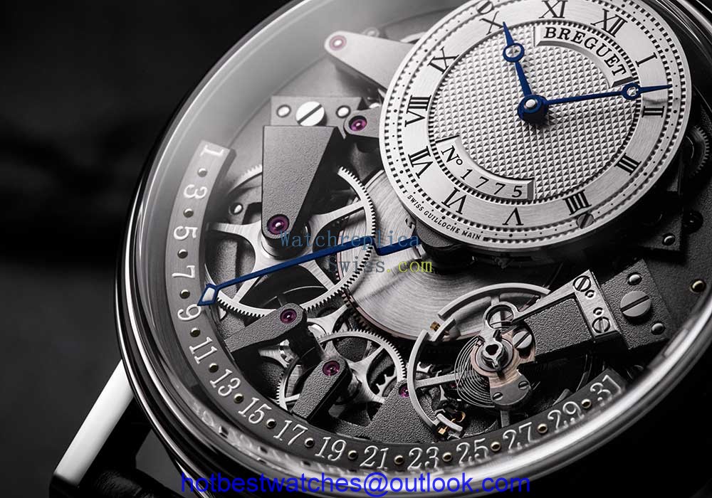 breguet tradition quatieme retrograde 7597 closeup