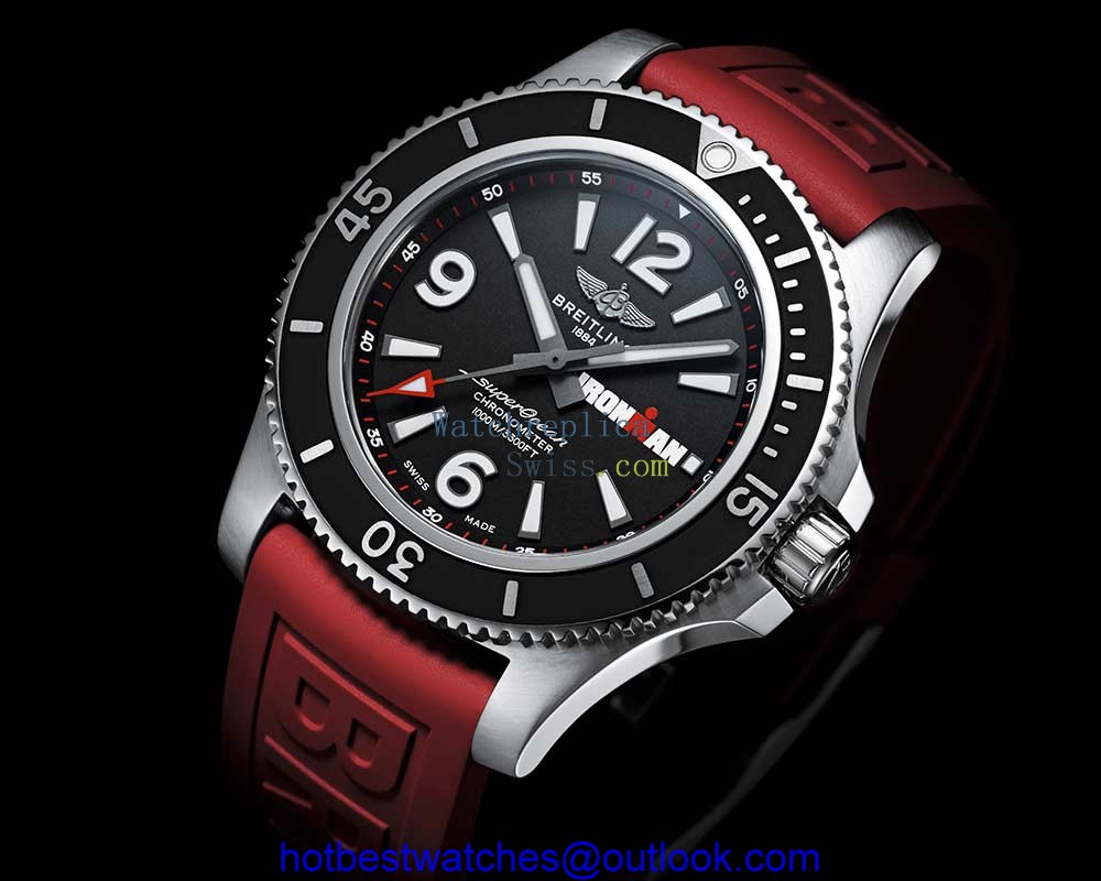 breitling superocean automatic-44 ironman limited edition 2 closeup