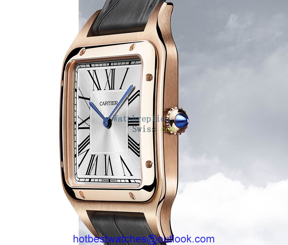 cartier santos dumont xl closeup