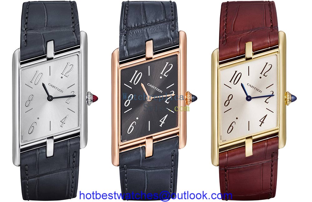 cartier tank asymetrique collection