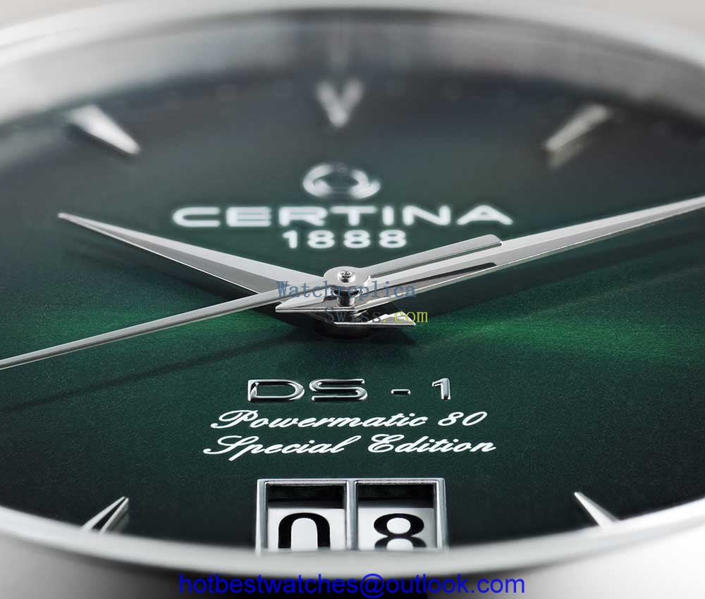 certina ds 1 big date 60 th anniversary closeup