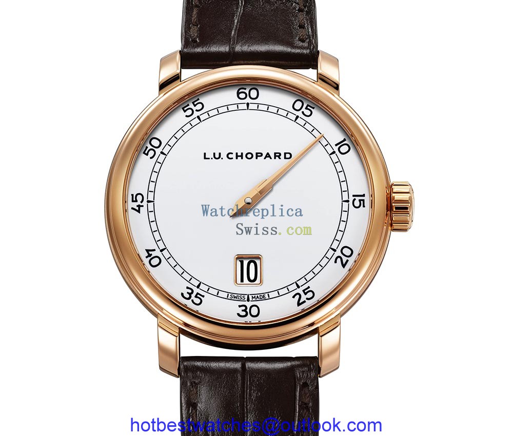 chopard luc quattro spirit 25 dial closeup