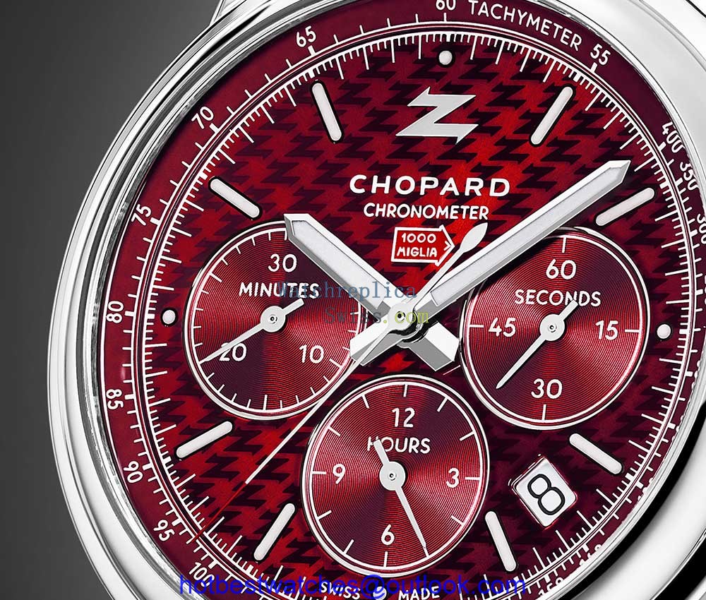 chopard mille miglia zagato 2019 closeup dial