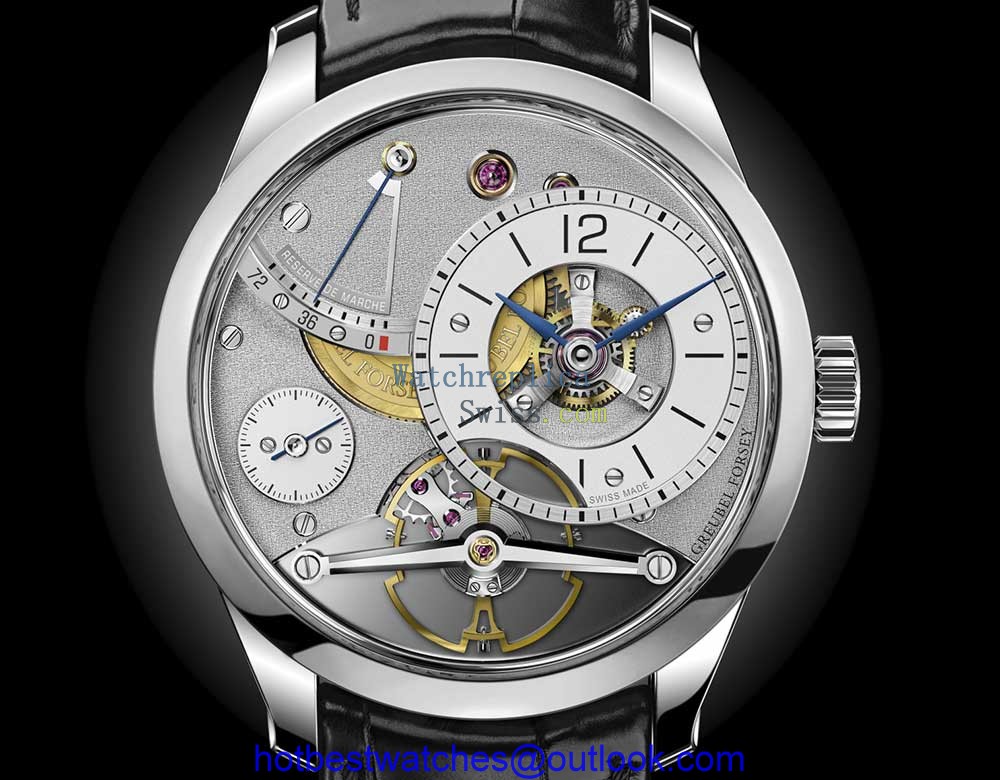 greubel forsey balancier contemporain closeup