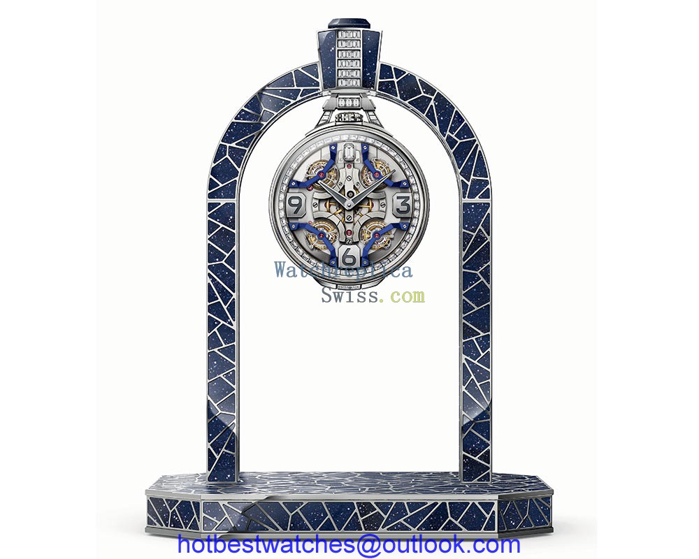 harry winston ultimate quadri tourbillon table clock