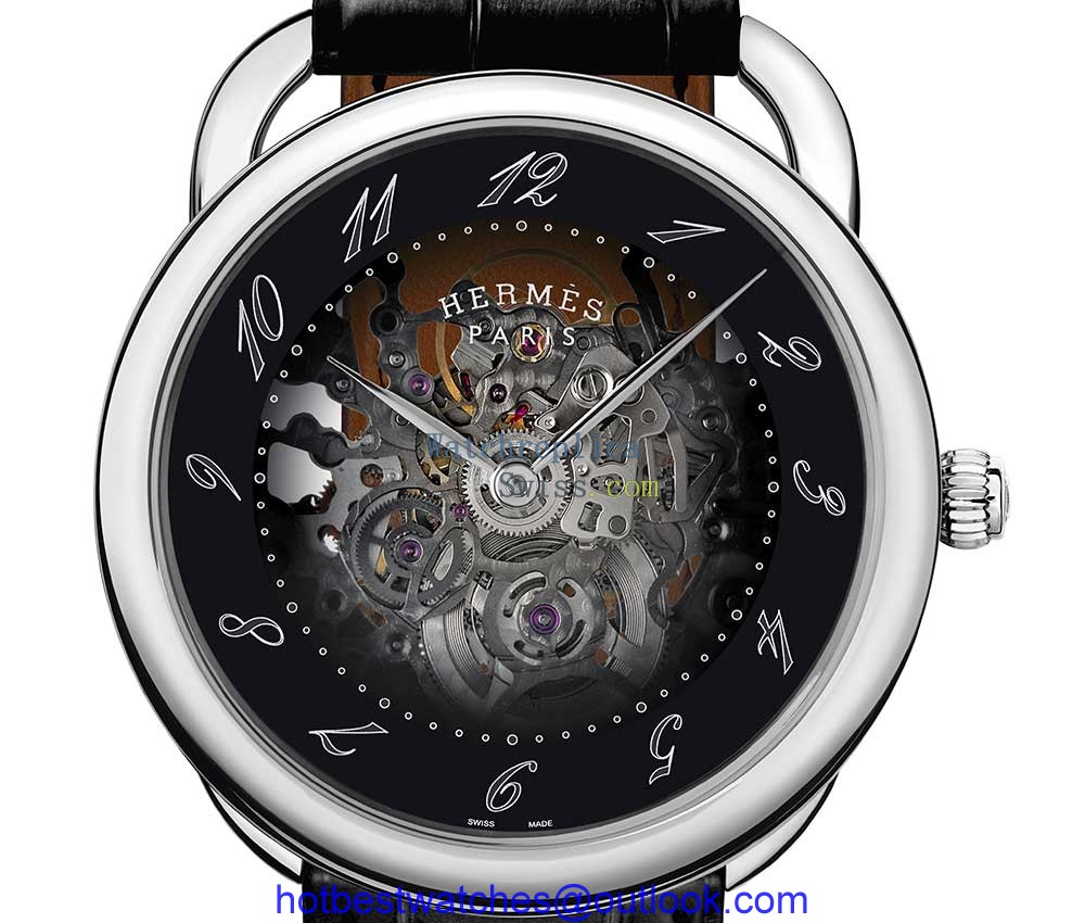 hermes arceau squelette closeup