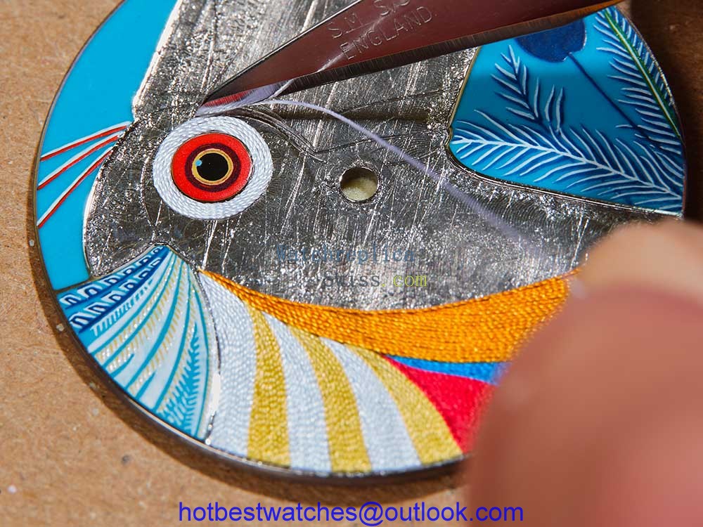 hermes arceau toucan paradis painting