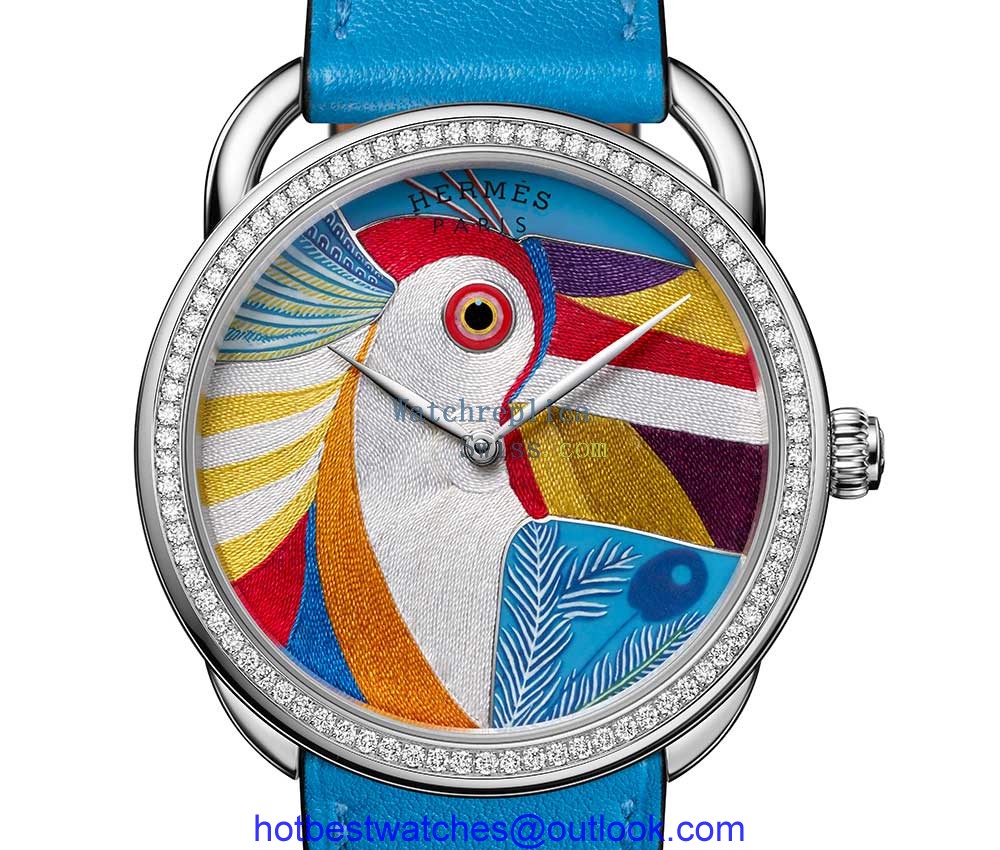 hermes arceau toucan paradis closeup