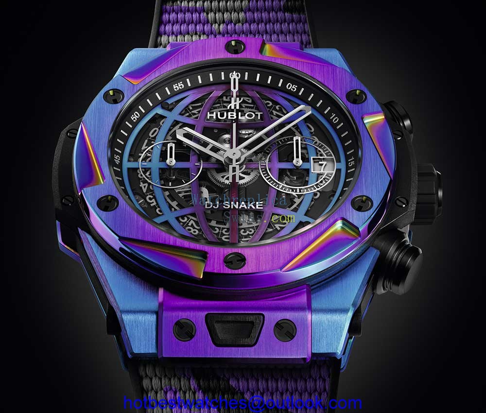 hublot big bang dj snake closeup