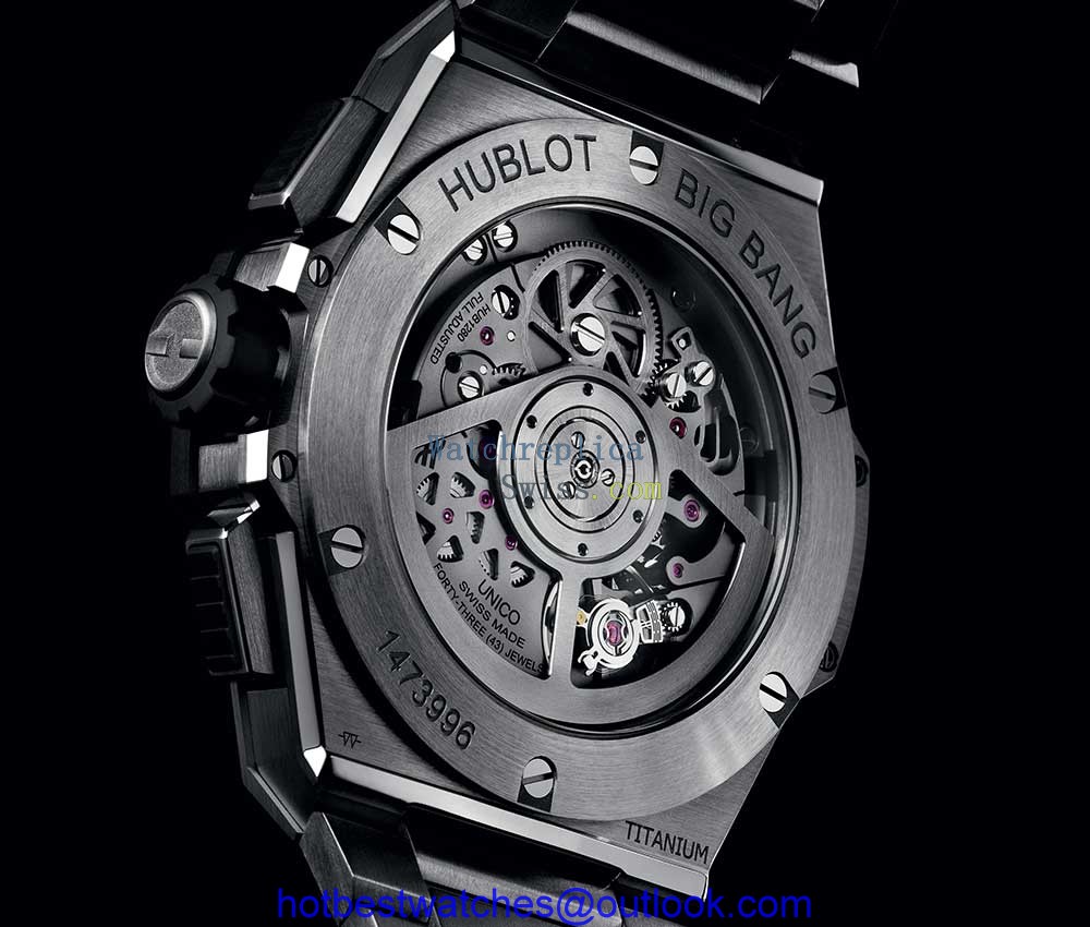 hublot big bang integral titanium caseback