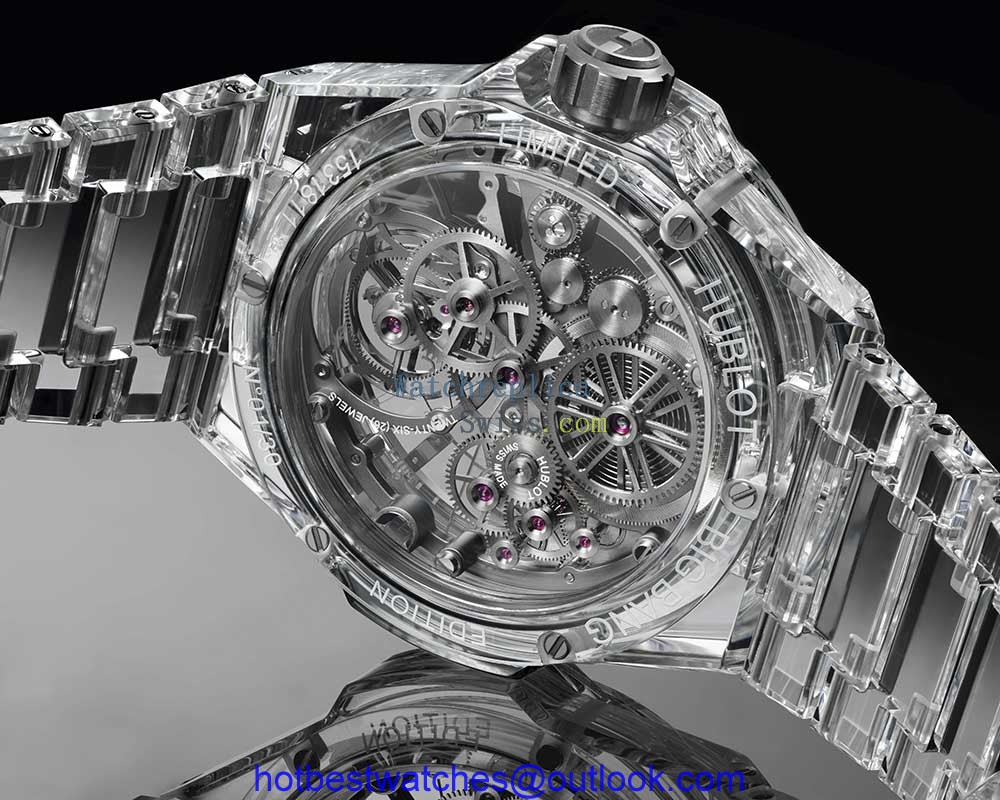 hublot big bang integral tourbillon full sapphire caseback