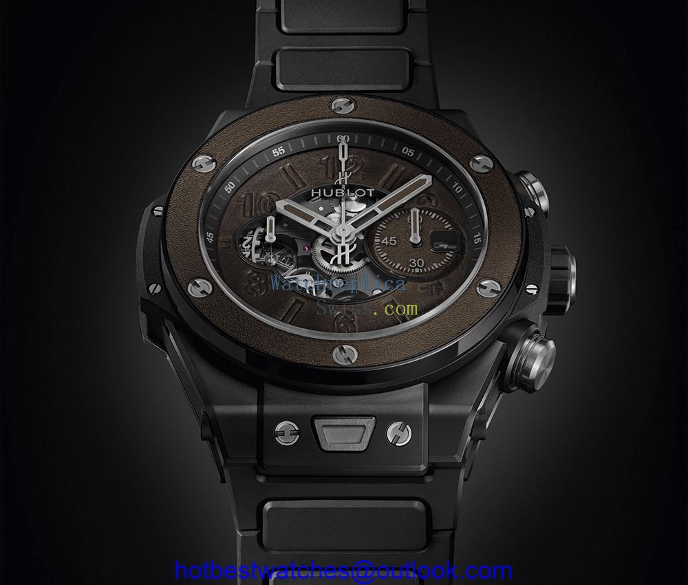 hublot big bang unico berluti cold brown steel strap