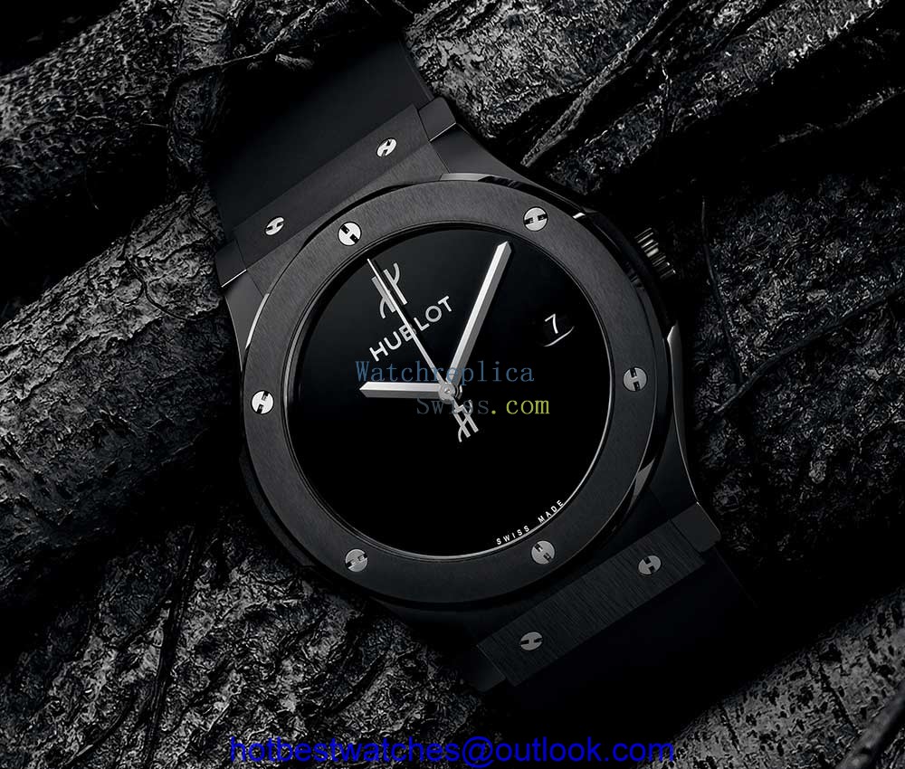 hublot classic fusion 40th anniversary black