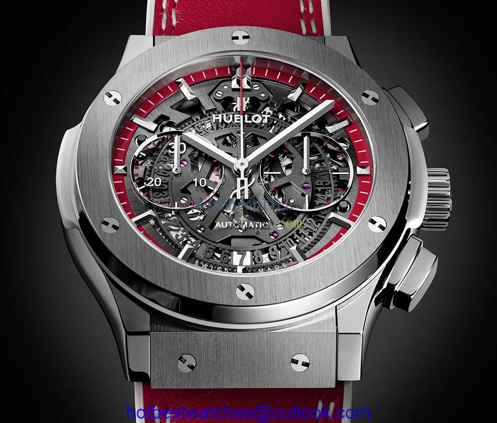 hublot classic fusion aero chrono monaco closeup