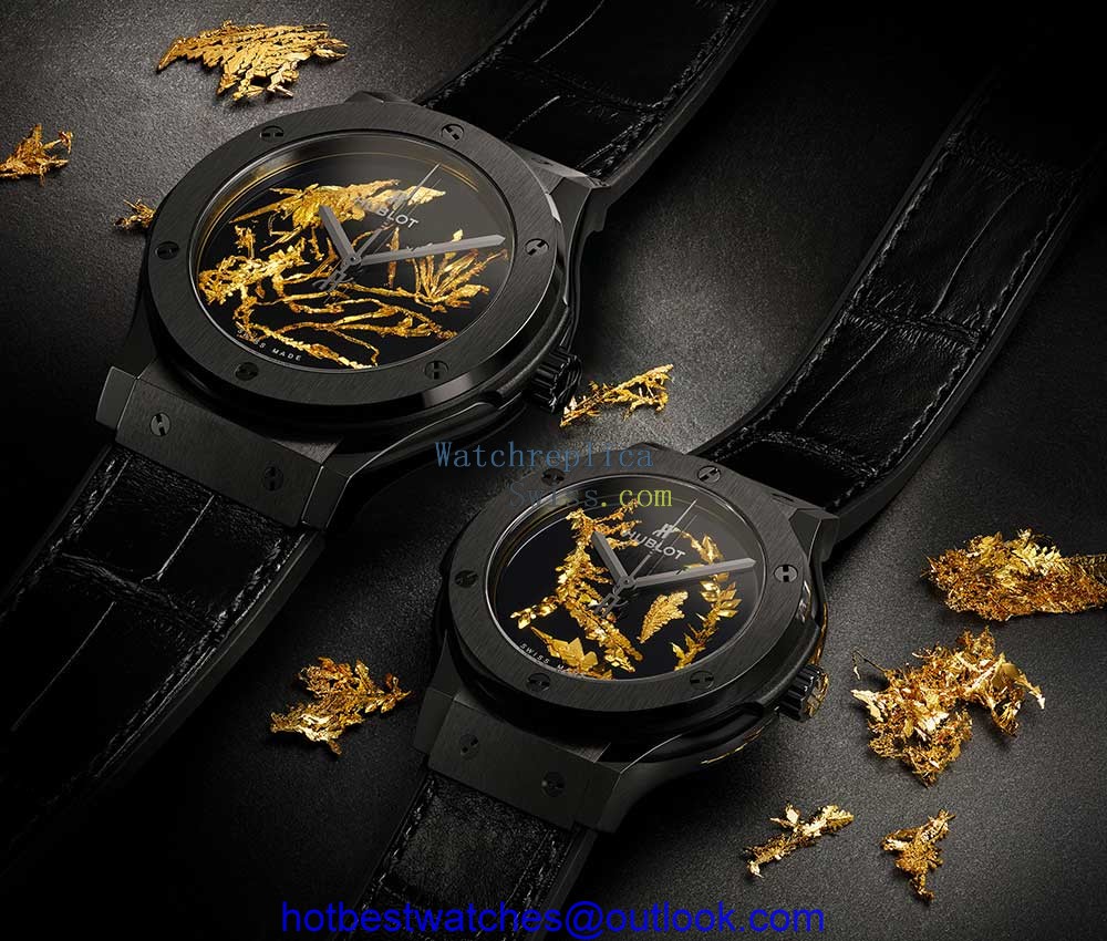 hublot classic fusion gold crystal 2 versions