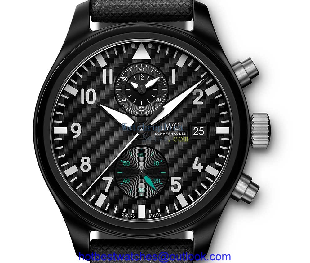 iwc aviateur mercedes amg petronas motorsport closeup