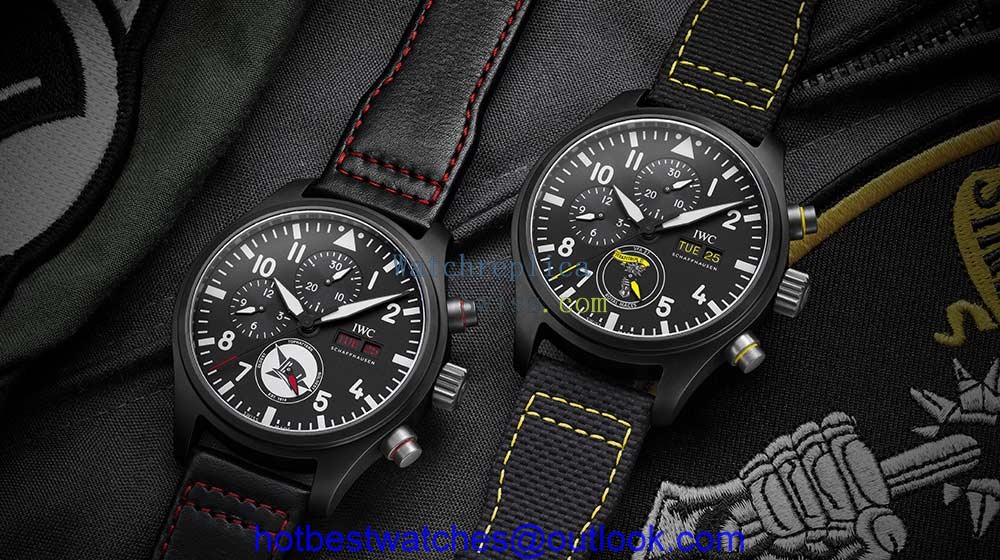 iwc chronograph us navy 2021 2 models lifestyle
