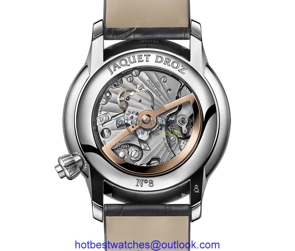 jaquet droz grande seconde offcentered chronograph onyx caseback