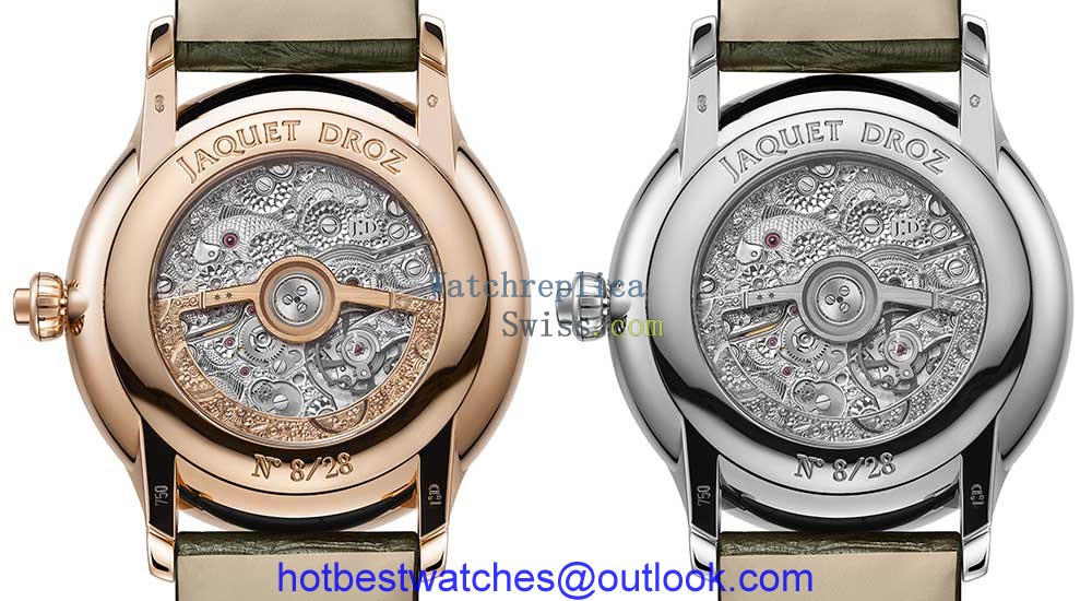 jaquet droz magic lotus automaton casebacks