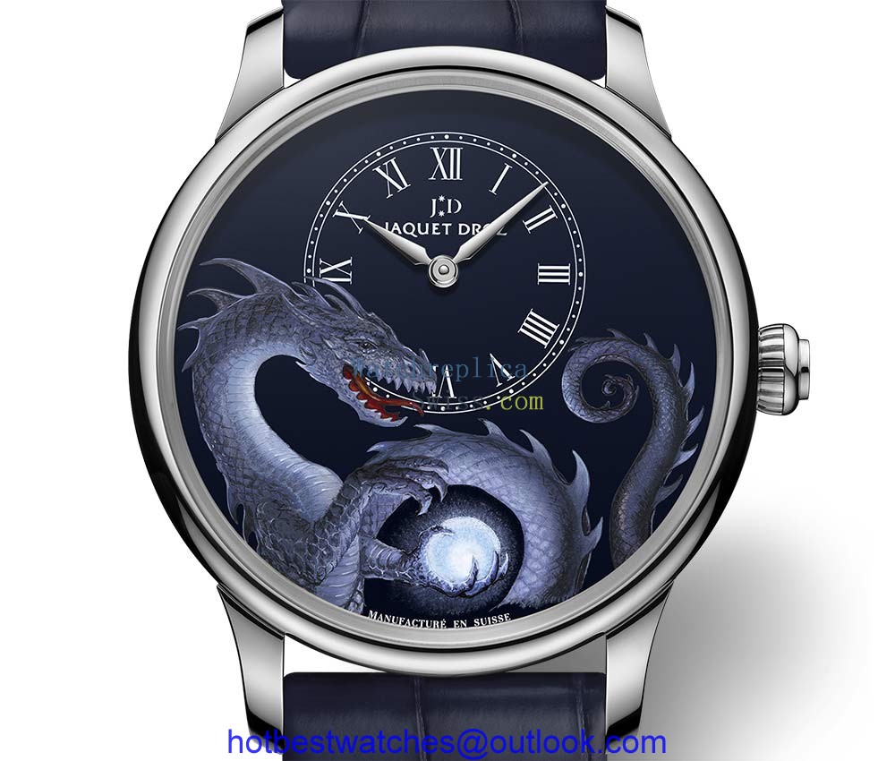 jaquet droz petite heure minute dragon john howe dial