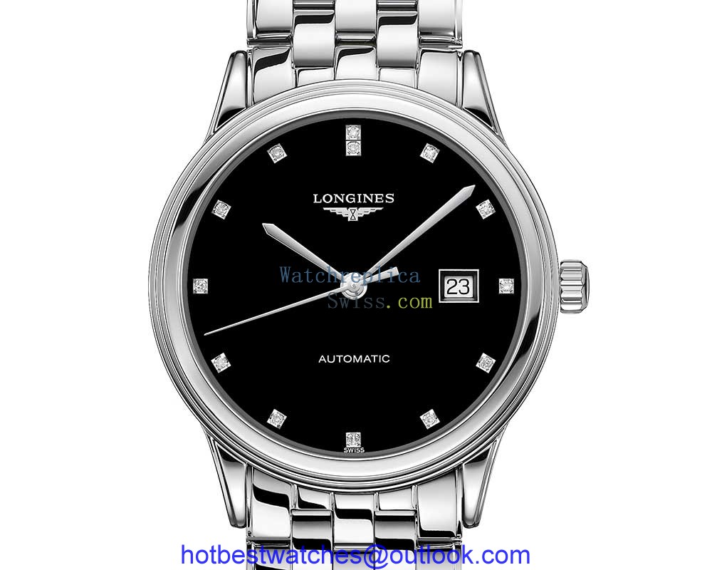 longines flagship beack dial