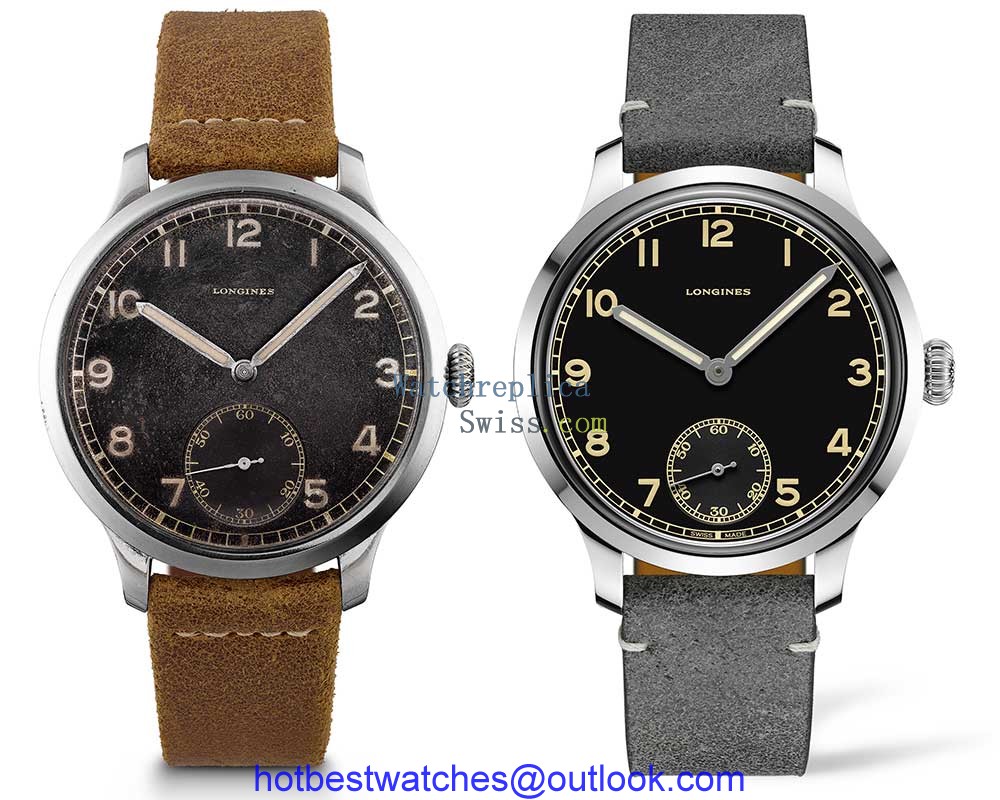 longines heritage military 1938 old and new