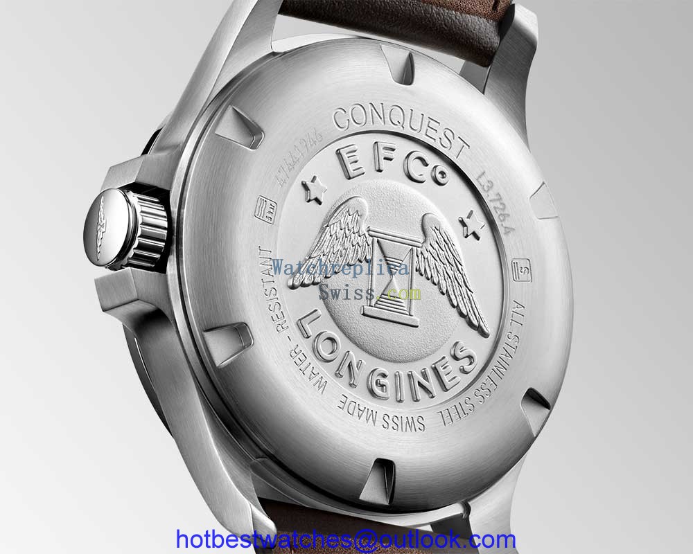 longines vhp conquest leather casback