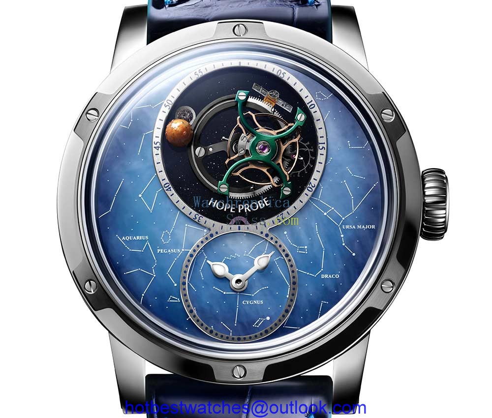 louis moinet hobe tourbillon closeup