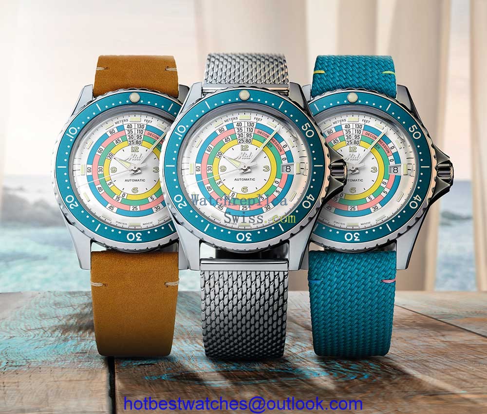 mido ocean star decompression timer 1961 limited edition different straps