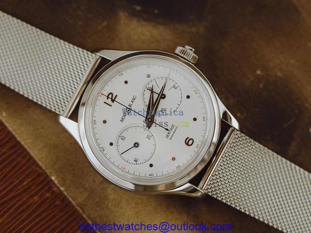 montblanc heritage monopusher chronograph lifstyle