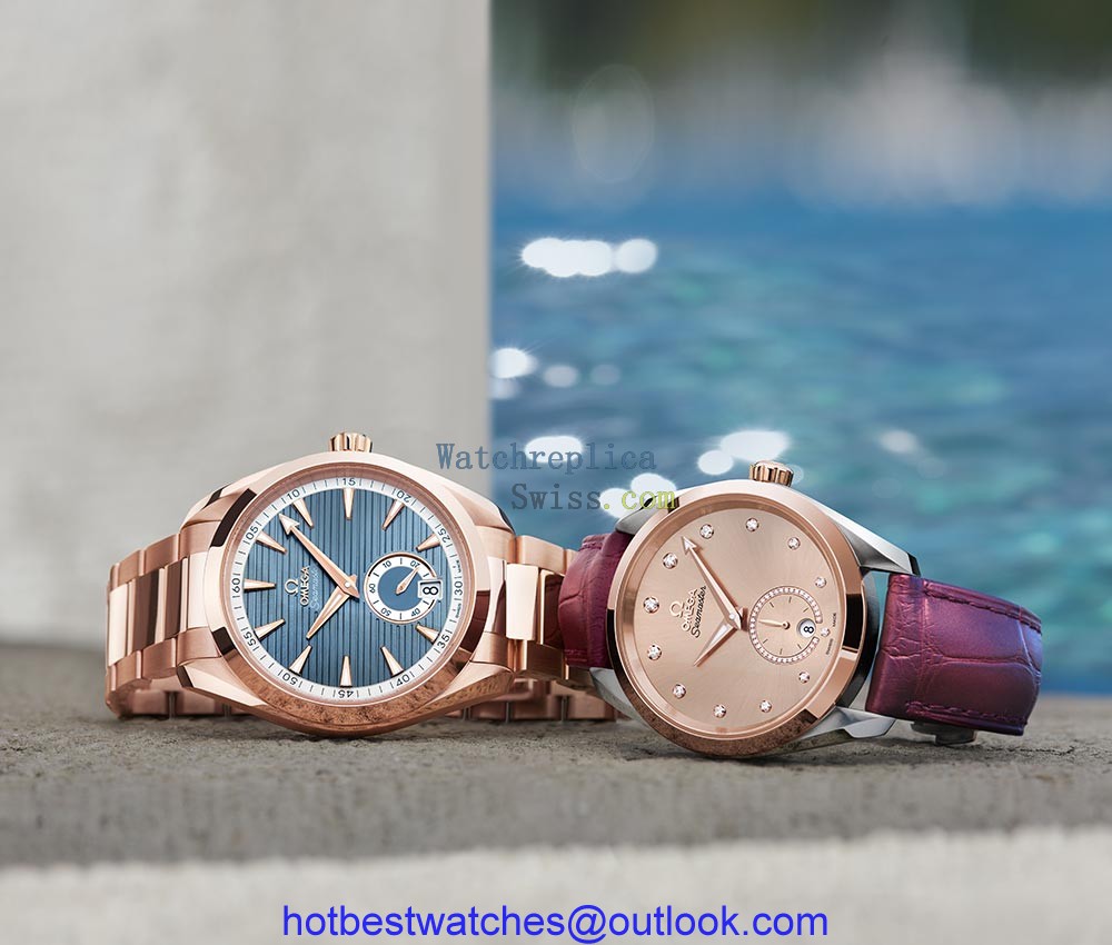 omega seamaster aqua terra small seconds 2 versions