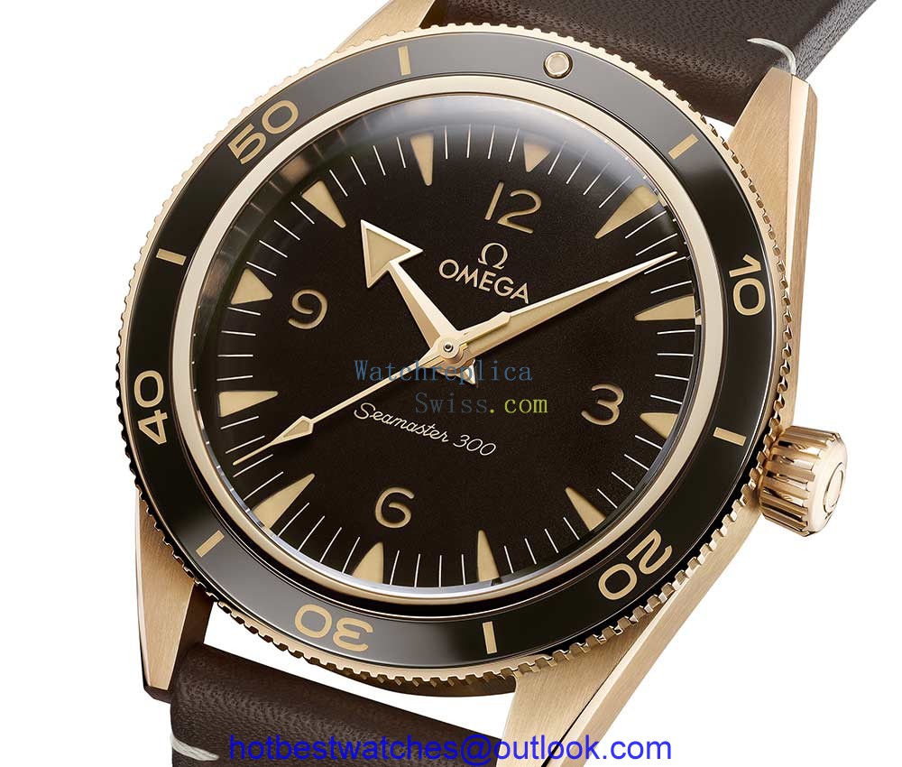 omega seamaster bronze gold profile side