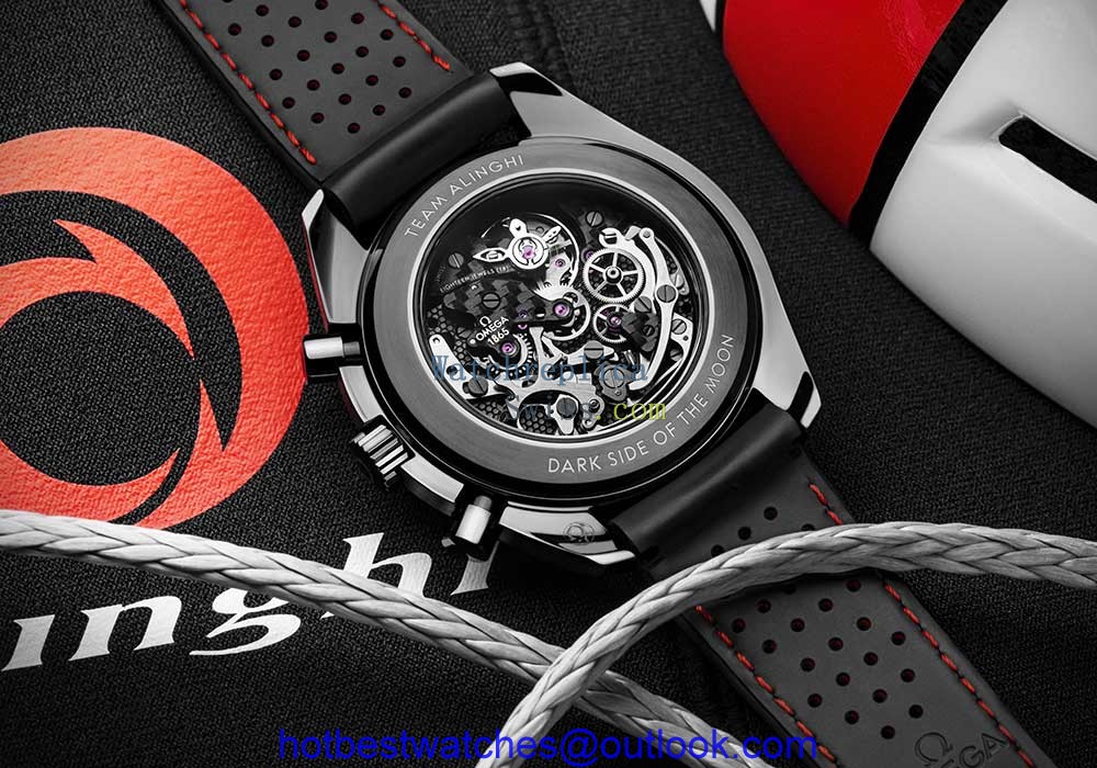 omega speedmaster dark side of the moon alinghi caseback