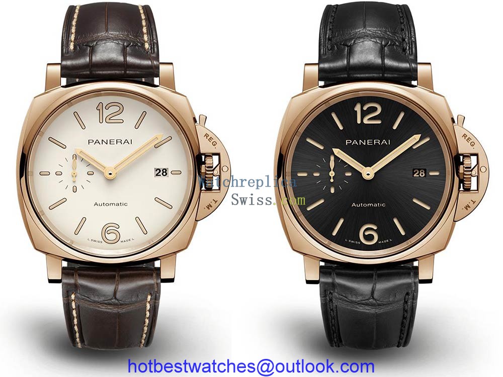 panerai luminor due goldtech both