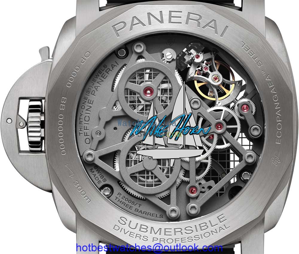 panerai submersible mike horn pam01108 casback