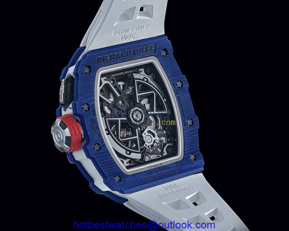 richard mille rm 35 03 nadal blue caseback