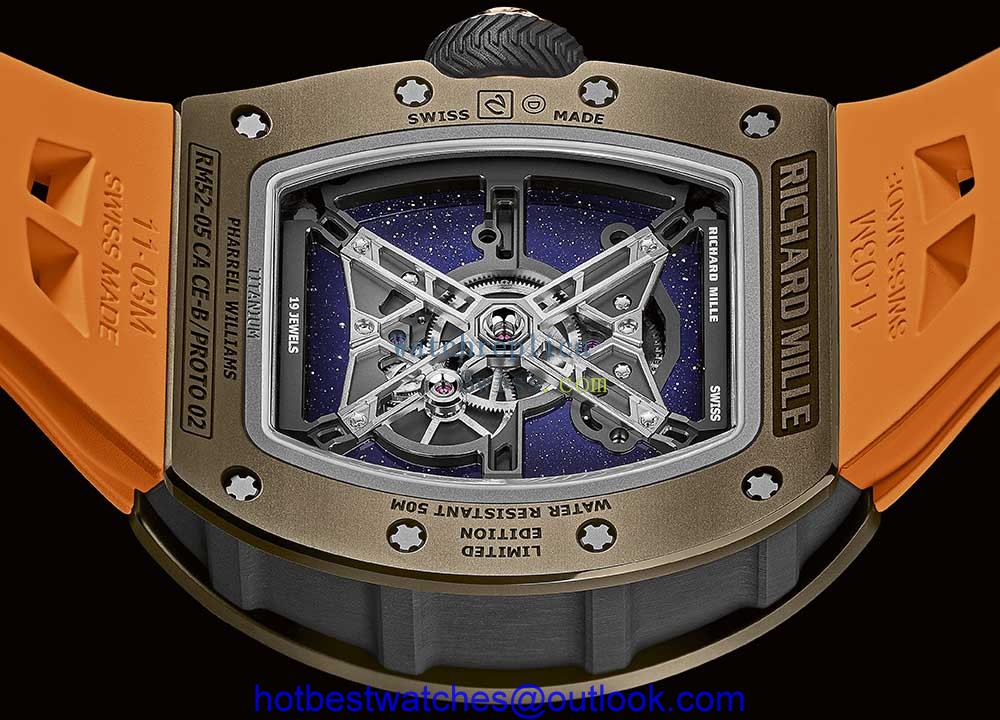 richard mille rm 52 05 tourbillon pharrell williams caseback