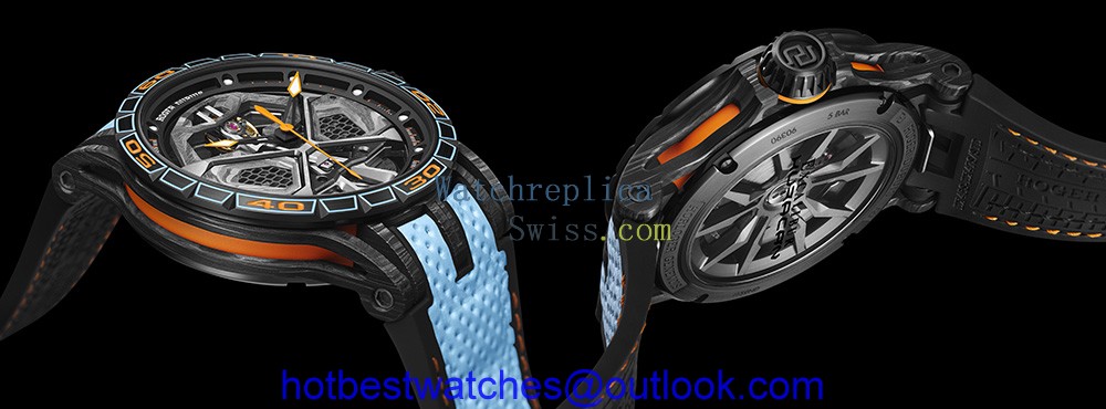 roger dubuis excalibur huracan sto both views