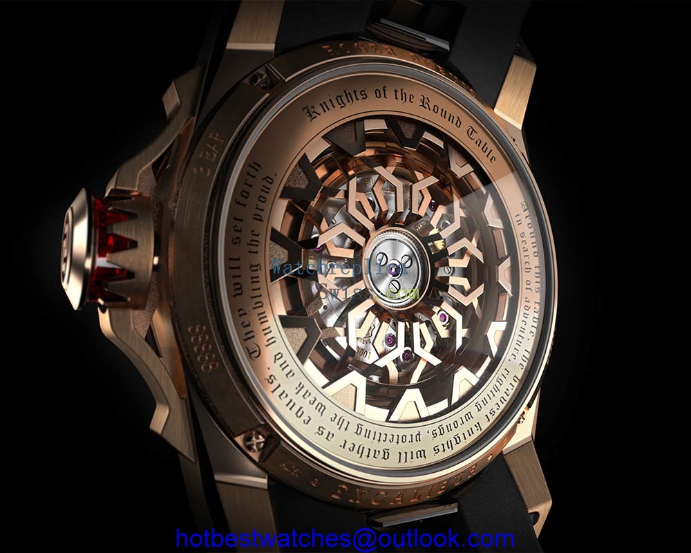 roger dubuis table ronde 2022 caseback