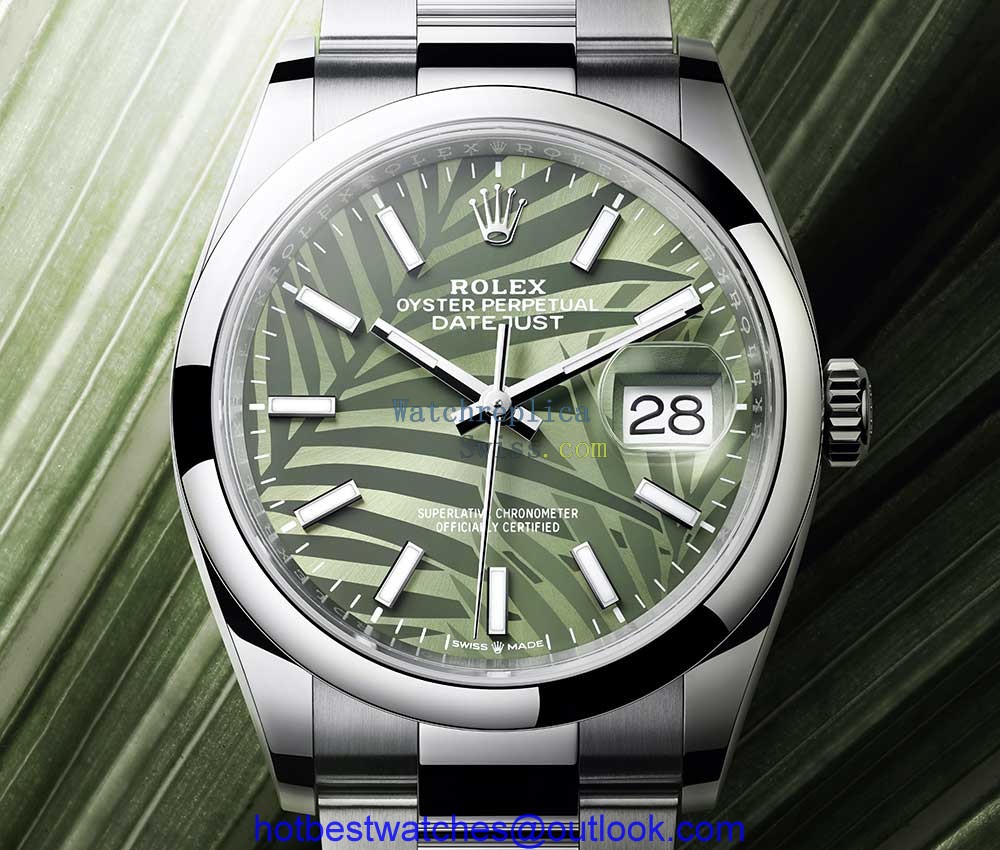 rolex oyster perpetual datejust 36 2021 closeup