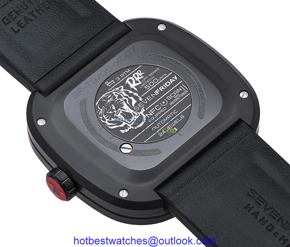 seven friday t tiger caseback