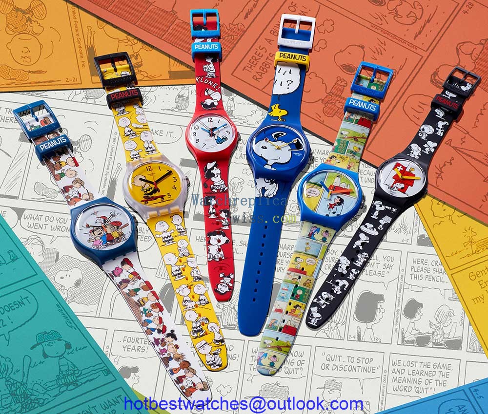 swatch peanuts collection