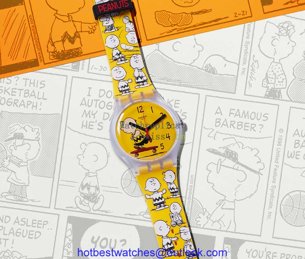 swatch peanuts closeup